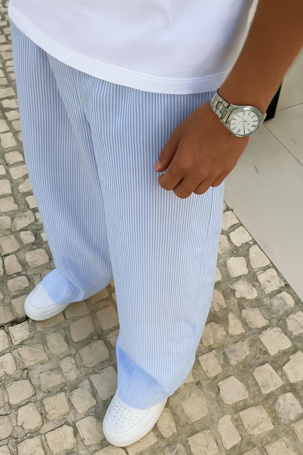 Valiesso Striped Pants